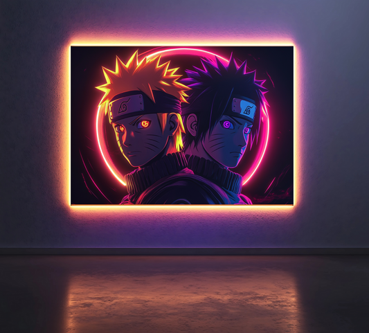 PostersGlow® Naruto Art NEON Poster